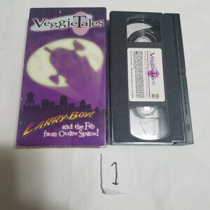 Veggie Tales Larry Boy and the Fib From Outer Space VHS Tape 1 - Bundle & Save
